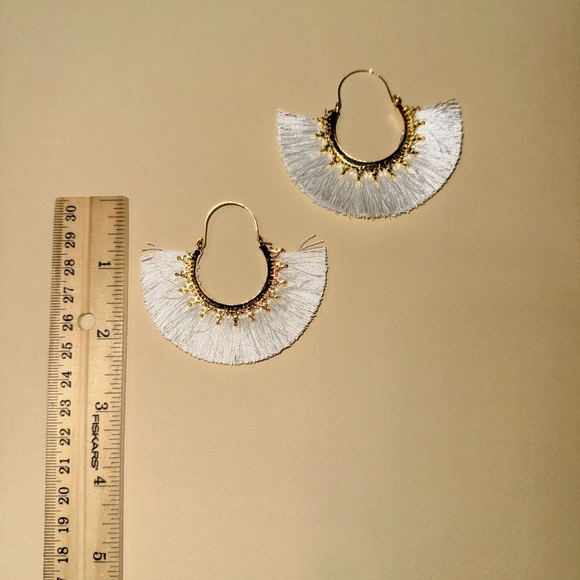 Boho hoop earrings N924 - Picture 3 of 3